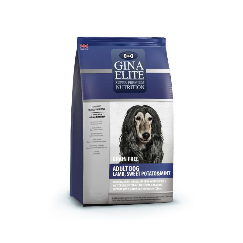 GINA DOG Elite Lamb & Mint (Великобритания), 0,1 кг