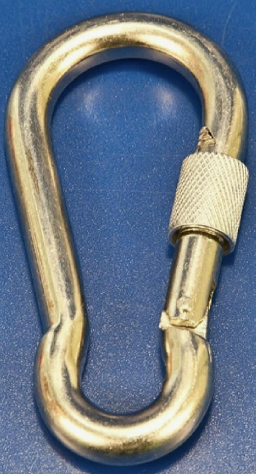 Триол 11621034 Карабин альпинистский с замком 10*100мм