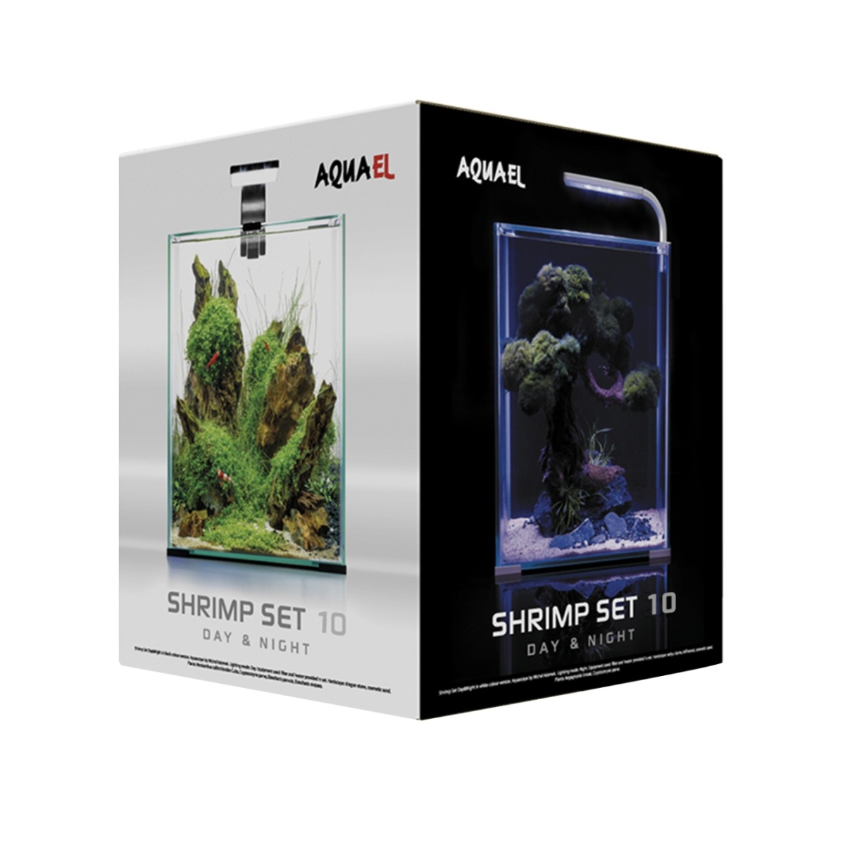 [277.122976]  Aквариум AQUAEL SHRIMP SET DAY&NIGHT 10 черный (10 л)