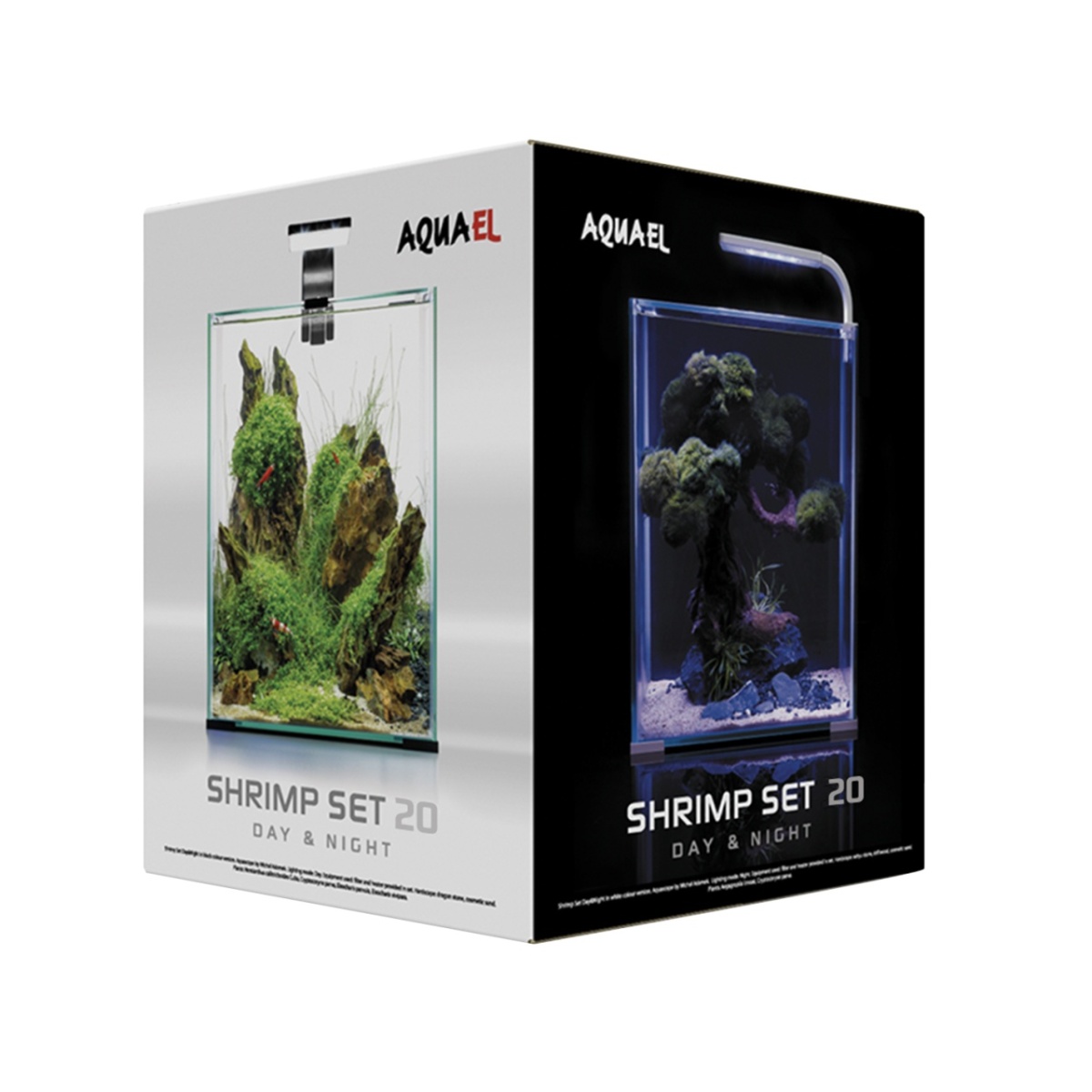 [277.122978]  Aквариум AQUAEL SHRIMP SET DAY&NIGHT 20 черный (19 л)