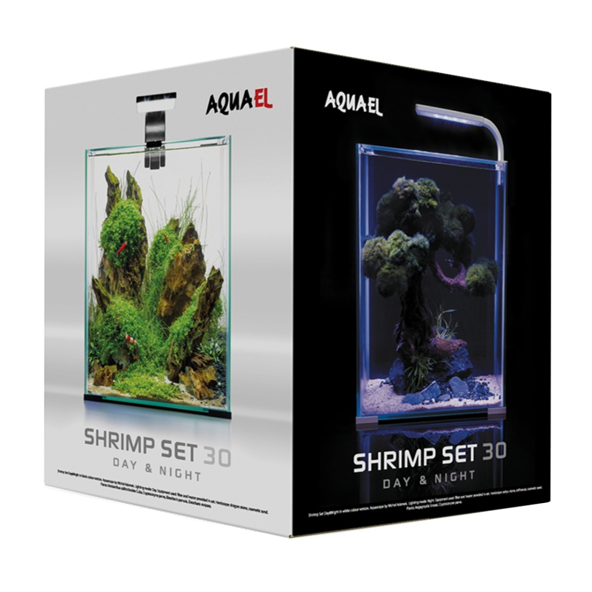 [277.122980]  Aквариум AQUAEL SHRIMP SET DAY&NIGHT 30 черный (30 л)