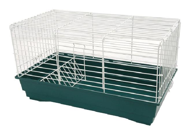 Клетка д/круп. грызунов Cavia 60, 58х32х32 см, зелен./бел.
