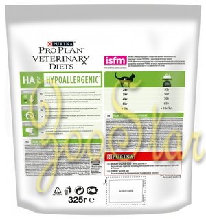 Purina (вет. корма) Сухой корм для кошек для профилактики аллергии (HA) 12274134 /12381565, 0,325 кг