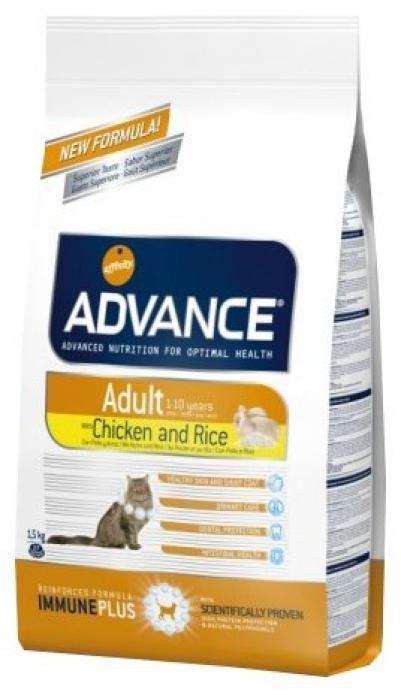 Advance Для взрослых кошек: курица и рис (Adult C&R) 531211 | Adult C&R, 1,5 кг 