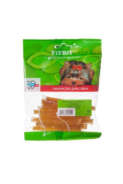 TiTBiT Сухожилия говяжьи (соломка) - мягкая упаковка, 0,05 кг 