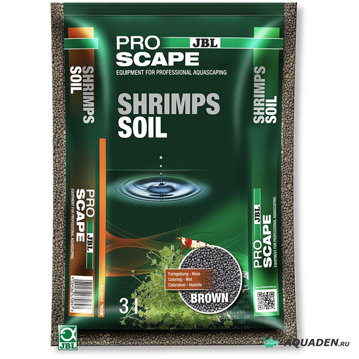 [282.6708400]  JBL ProScape ShrimpsSoil BROWN - Специальный грунт дакв с креветками коричневый 3 л