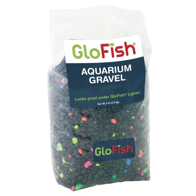 GloFish Грунт черный с флуоресцирующими гранулами 29084 2,268 кг 43169
