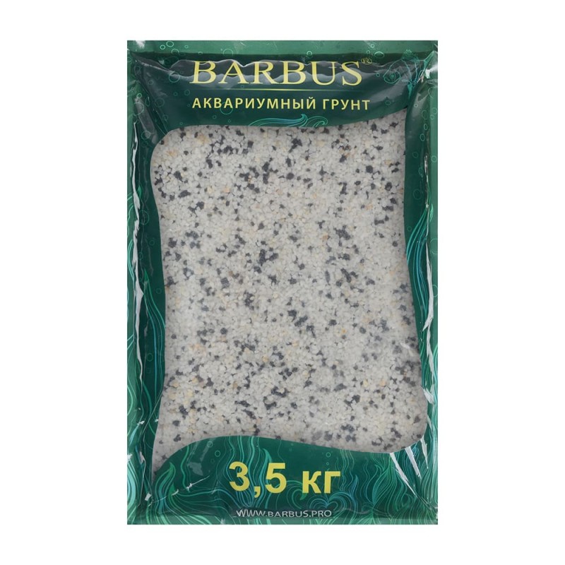 Крошка Микс Черно-Белый 2-5мм Барбус, вес-3,5кг (кор/6шт) GRAVEL 026, 165562