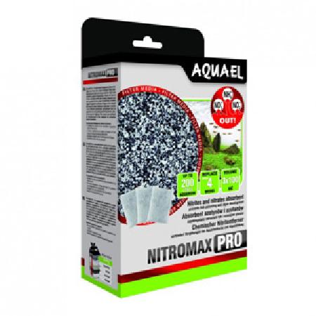 Наполнитель AQUAEL NITROMAX PRO (3х100 мл), для удаления азотсодержащих соединений