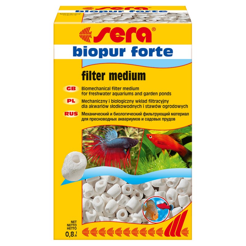 Сера Биологический наполнитель BIOPUR FORTE 0,8 л (S8422)