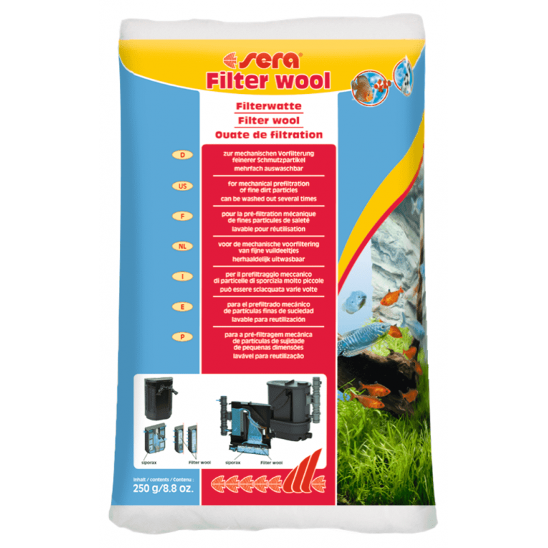 Сера Фильтрующая вата FILTER WOOL 250 г (S8463)