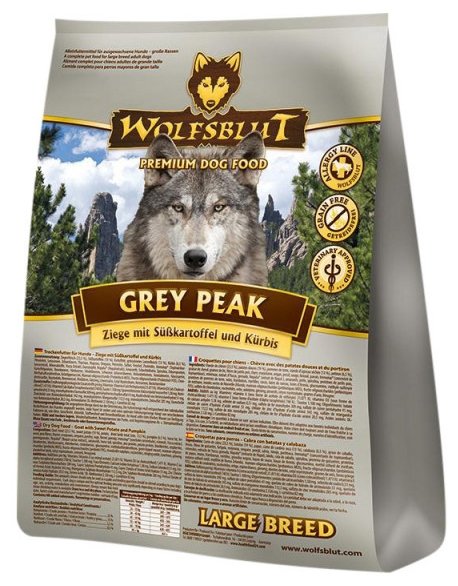 Wolfsblut Корм Grey Peak Large Breed (Седая вершина для крупных пород) 15 кг, WBGPLB15