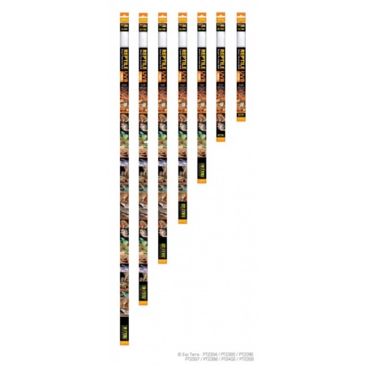 Лампа  EXO TERRA REPTILE UVB150 Т8 18 Вт 58,98 см (замена R.Glo 10.0 18Вт), сильное излучение, для рептилий зон пустынь