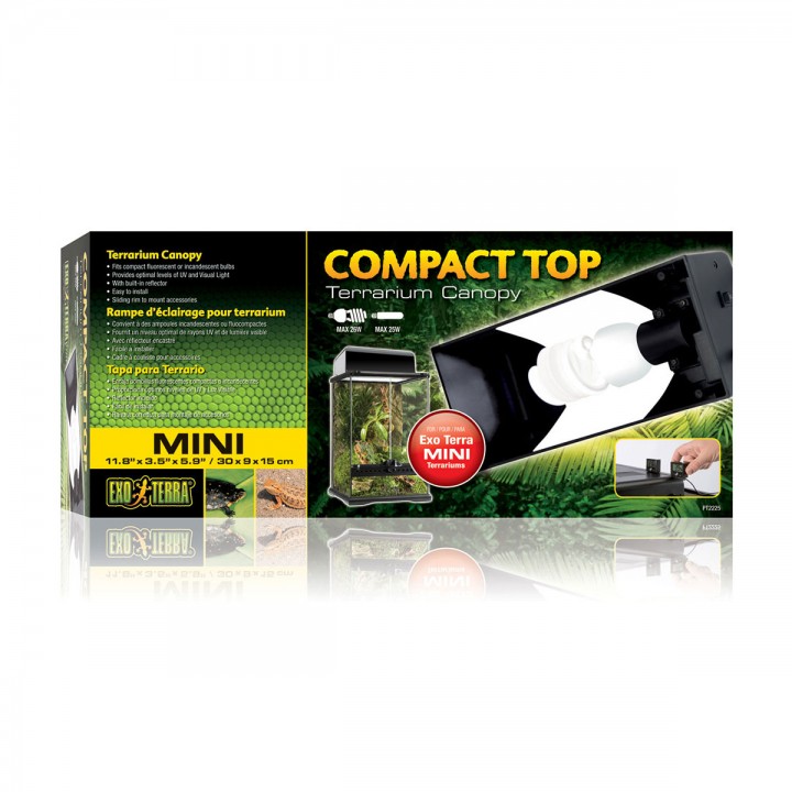 Cветильник Compact Top для террариумов Арт: PT2600, PT2602 30x30x45 см. PT2225 (H222259)