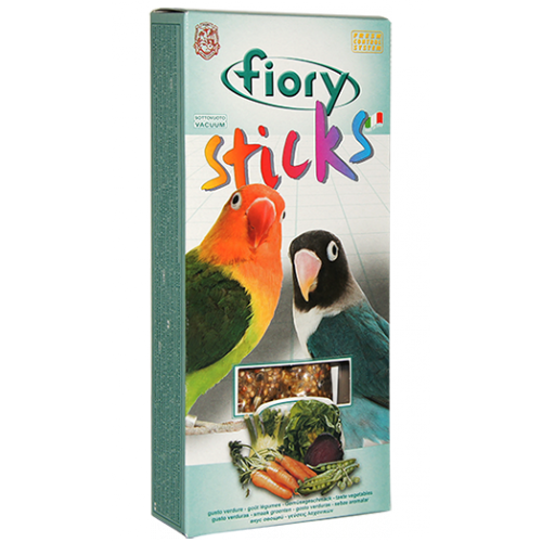 Fiory Sticks палочки для средних попугаев, с овощами 120 гр