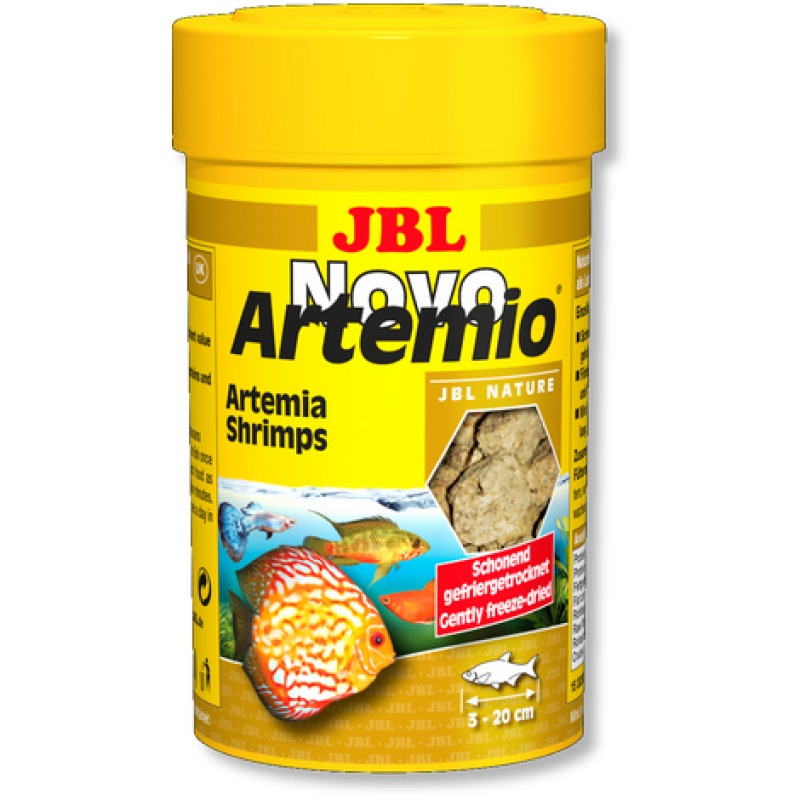    JBL NovoArtemio - Доп. корм с артемией для любых аквариумных рыб, 100 мл (6 г)