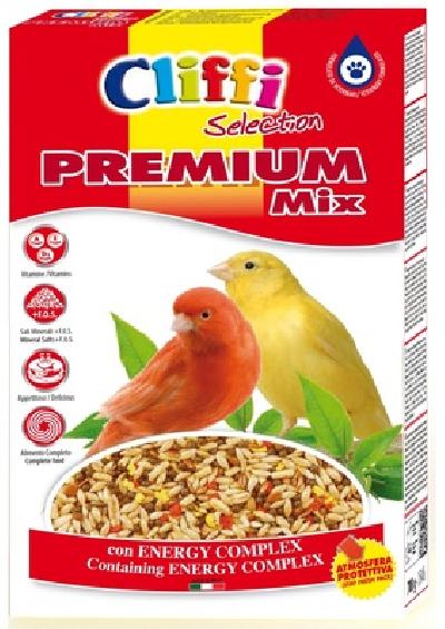 Cliffi (Италия) Для канареек (Premium Mix Canaries) PCOA008 | Premium Mix Canaries, 0,8 кг 