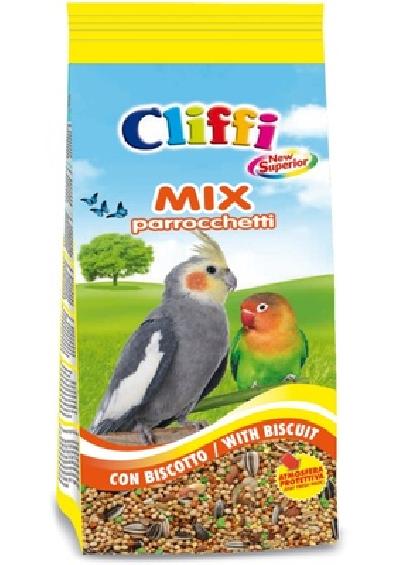 Cliffi (Италия) Смесь отборных семян для длиннохвостых попугаев с печеньем (Superior Mix Parakeets with biscuit) PCOA112 | Superior Mix Parakeets with biscuit 1 кг 51078