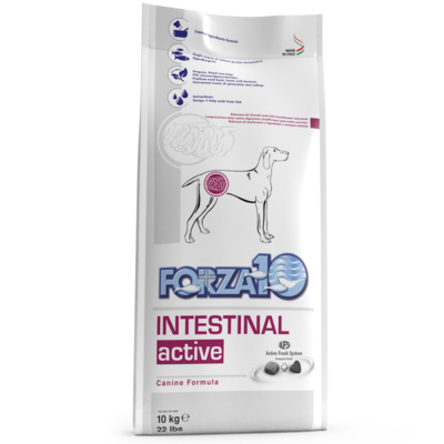 Forza10 Диетический корм Intesinal Active для взрослых собак при проблемах желудочно-кишечного тракта 0904010, 10,000 кг
