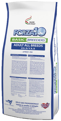 Forza10 Сухой корм Basic Breeders для взрослых собак всех пород из рыбы (23.513,5) 0109043 | Basic Breeders 23.513.5, 20 кг 