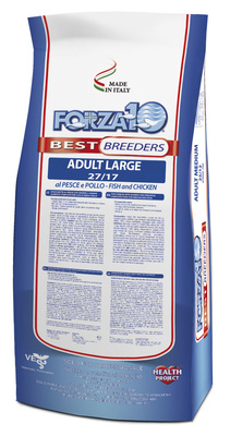 Forza10 Сухой корм Best Breeders для взрослых собак крупных пород из курицы и рыбы (27/17) 0109041, 20,000 кг, 4001001199