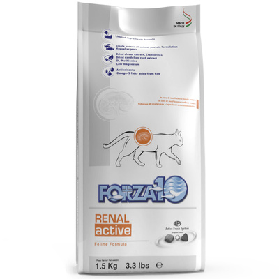 Forza10 Диетический корм Renal Active для кошек 0215454, 0,454 кг