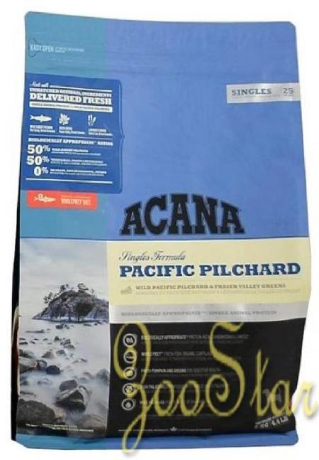 Acana Singles корм для взрослых собак всех пород, беззерновой, тихоокеанская сардина 340 гр