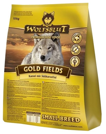 Wolfsblut Корм Gold Fields Small Breed (Золотое поле для мелких пород) 15 кг, WBGFSB15