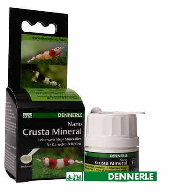 [281.5864]  Dennerle Nano Crusta Mineral - Комплекс минералов для креветок, раков и сомов, 35 г, 281.5864