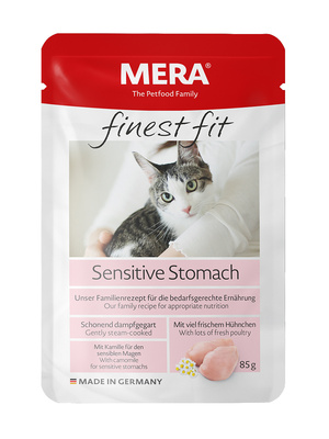 MERA Пауч для кошек с чувствительным пищеварением (FINEST FIT NASSFUTTER SENSITIVE STOMACH), 0,085 кг, 48782, 48782