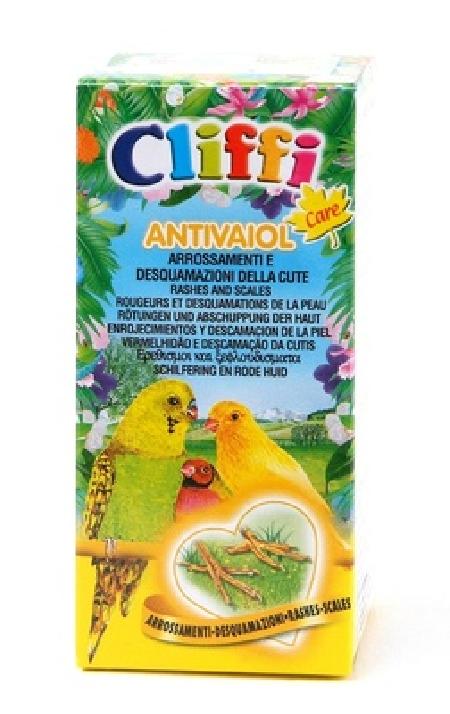 Cliffi (Италия) Лосьон для птиц От раздражений и покраснений (Antivaiol) PCOS002  | Antivaiol, 0,025 кг 