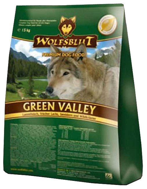 Wolfsblut Корм Green Valley (Зеленая долина для взрослых собак) 2 кг, WBGV2