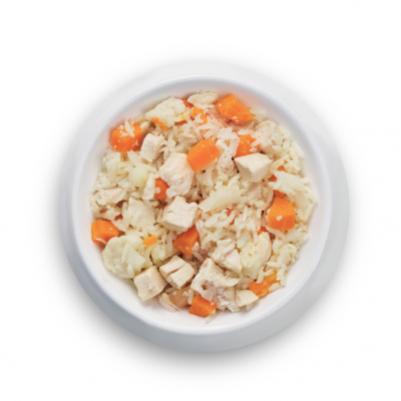 Petsmack Филе курицы с цветной капустой, морковью, пропаренным рисом и яблоком 43537, 0,2 кг, 43537