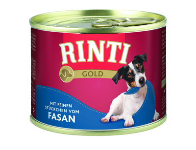 Rinti Влажный корм для собак  с фазаном (GOLD mit Fasan) 91028, 0,185 кг