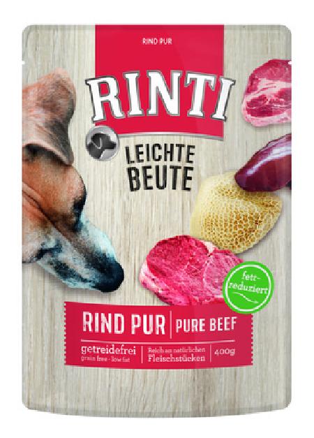 Rinti Паучи для собак с говядиной (LEICHTE BEUTE Rind Pur)  92441, 0,400 кг
