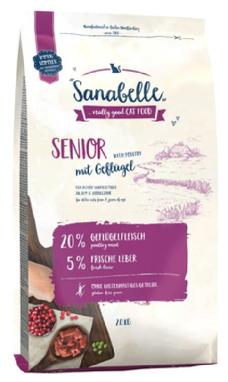 Sanabelle Сухой корм для пожилых кошек Senior 8348002, 2 кг, 44362