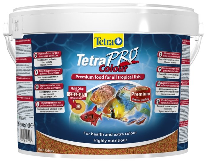 Tetra (корма) Корм для рыб дусиления насыщенности окраса чипсы Tetra Pro Color Crisps 500 ml 204454 0.110 кг 45029