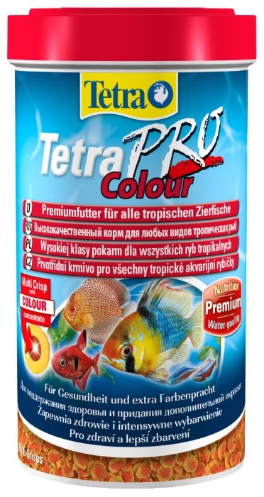 Tetra (корма) Корм для рыб дусиления насыщенности окраса чипсы Tetra Pro Color Crisps 500 ml 204454 0.110 кг 45029