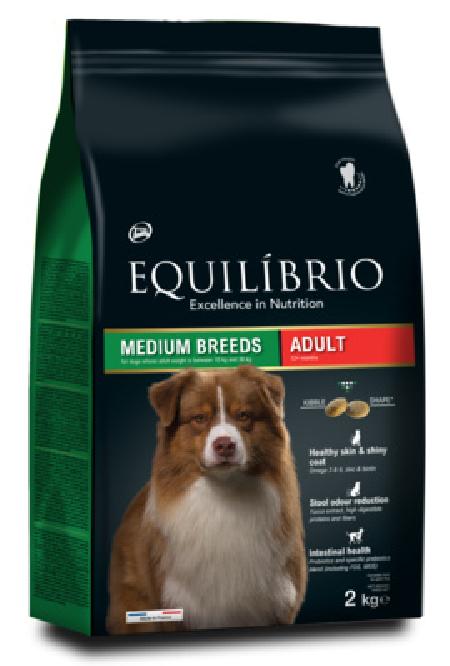 Equilibrio Сухой корм для взрослых собак средних пород с мясом птицы 12+2 ( Adult Medium Breed) AA017729 14 кг 55616