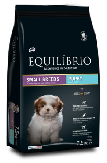 Equilibrio Сухой корм для щенков малых пород с мясом птицы ( Puppy Small Breed) AA009197, 7,500 кг