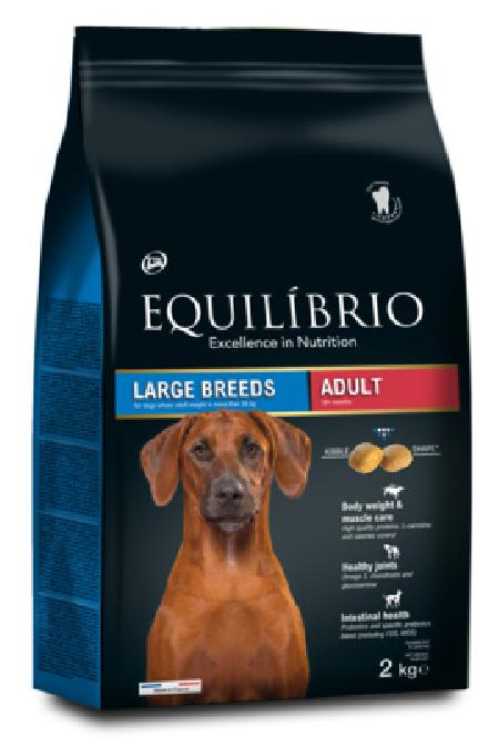 Equilibrio Сухой корм для взрослых собак крупных пород с мясом птицы 12+2 ( Adult Medium Breed) AA017730, 14 кг 
