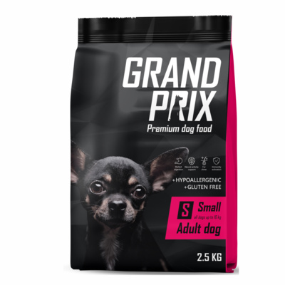 Grand Prix Сухой корм для взрослых собак малых пород с курицей 00-00000155 0,800 кг 54091