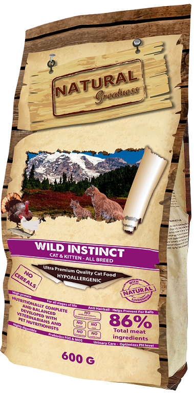 Natural Greatness Wild Inspired сухой корм для кошек 2 кг, ASC33WI02