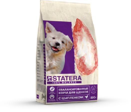 Statera Сухой корм с цыпленком для щенков STA045, 3,000 кг, 56410, 56410