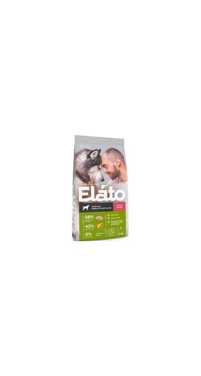 Elato Корм для взрослых собак средних и крупных пород с ягненком и олениной P21235W8000 8,000 кг 64252, 1001001453