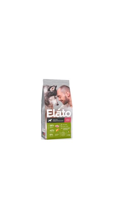 Elato Корм для взрослых собак средних и крупных пород с ягненком и олениной P21235W2000 2,000 кг 64251, 5001001453
