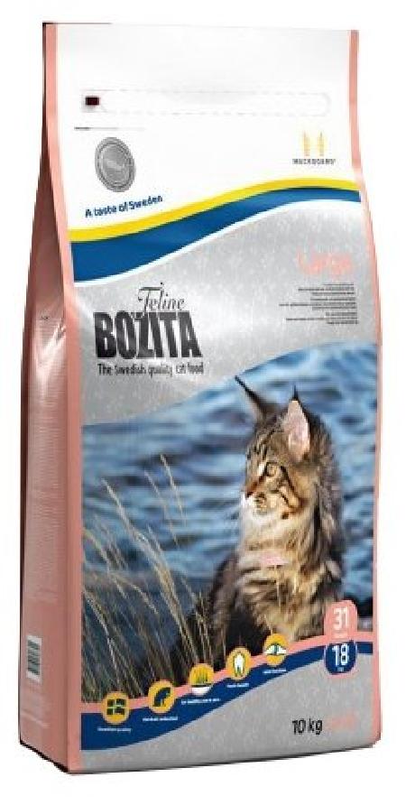 Bozita корм для взрослых кошек крупных пород, курица 10 кг