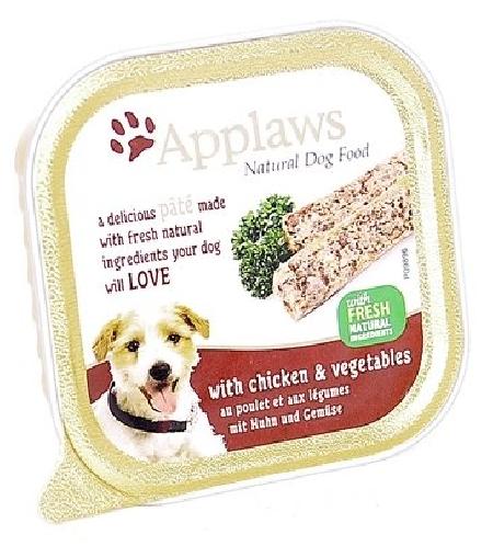 Applaws влажный корм для взрослых собак всех пород, индейка, курица и овощи 400 гр