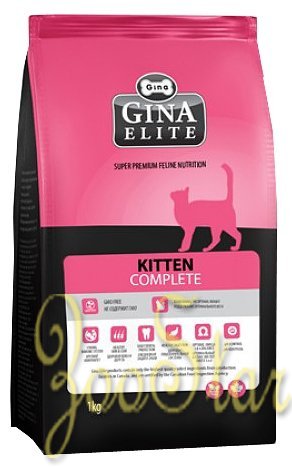 Gina Elite корм для котят, с курицей 15 кг, 3100100836