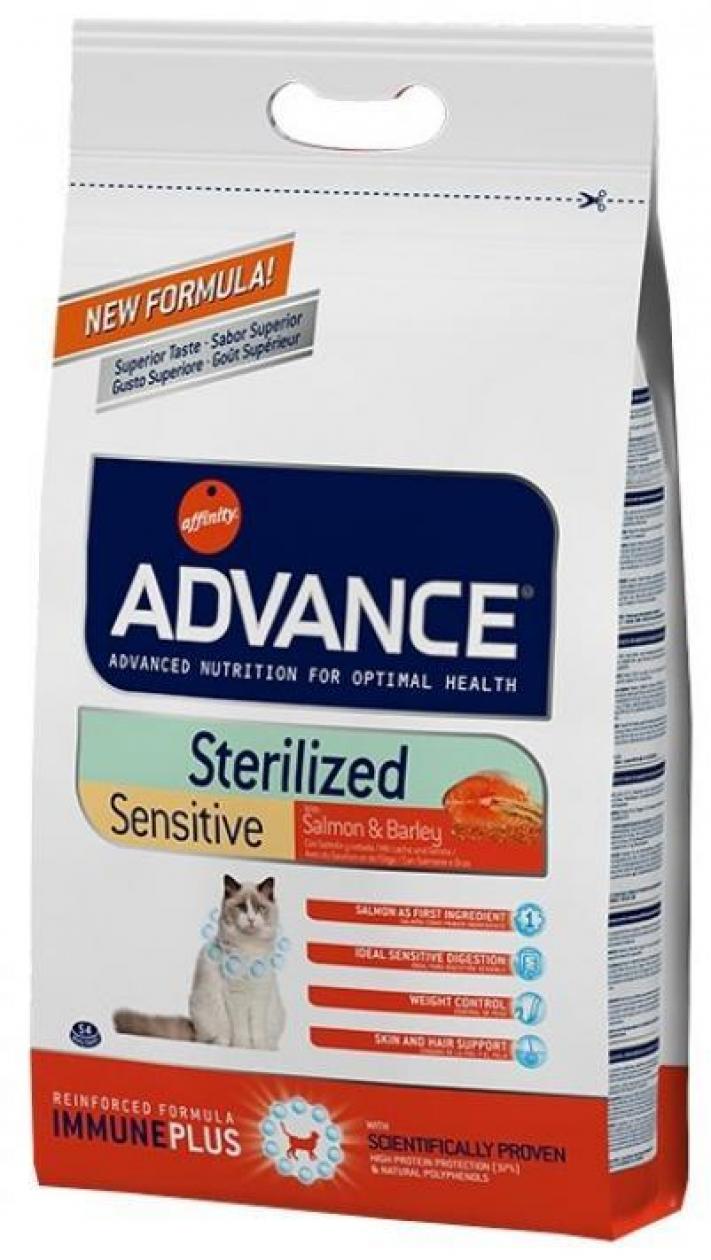 Advance Для стерилизованных кошек с лососем (Sterilized Sensitive (Salmon)) 921866, 10,000 кг